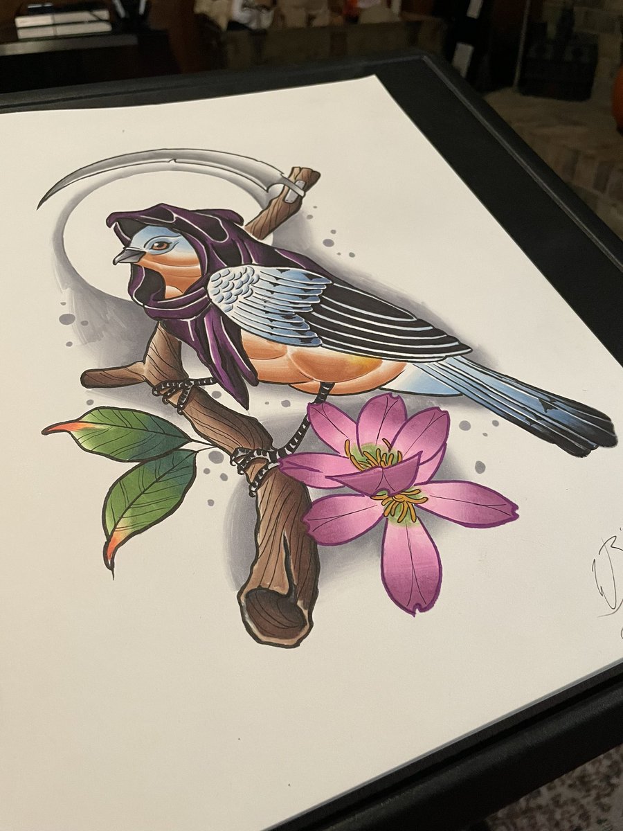 8clevercadaver3's tweet photo. Perching grim reaper. 
.
.
#grimreaper #death #bird #art #illustration #ArtistOnTwitter #painting #copic #texas #texasartist #DallasTX #denton https://t.co/5pkV3AYgND