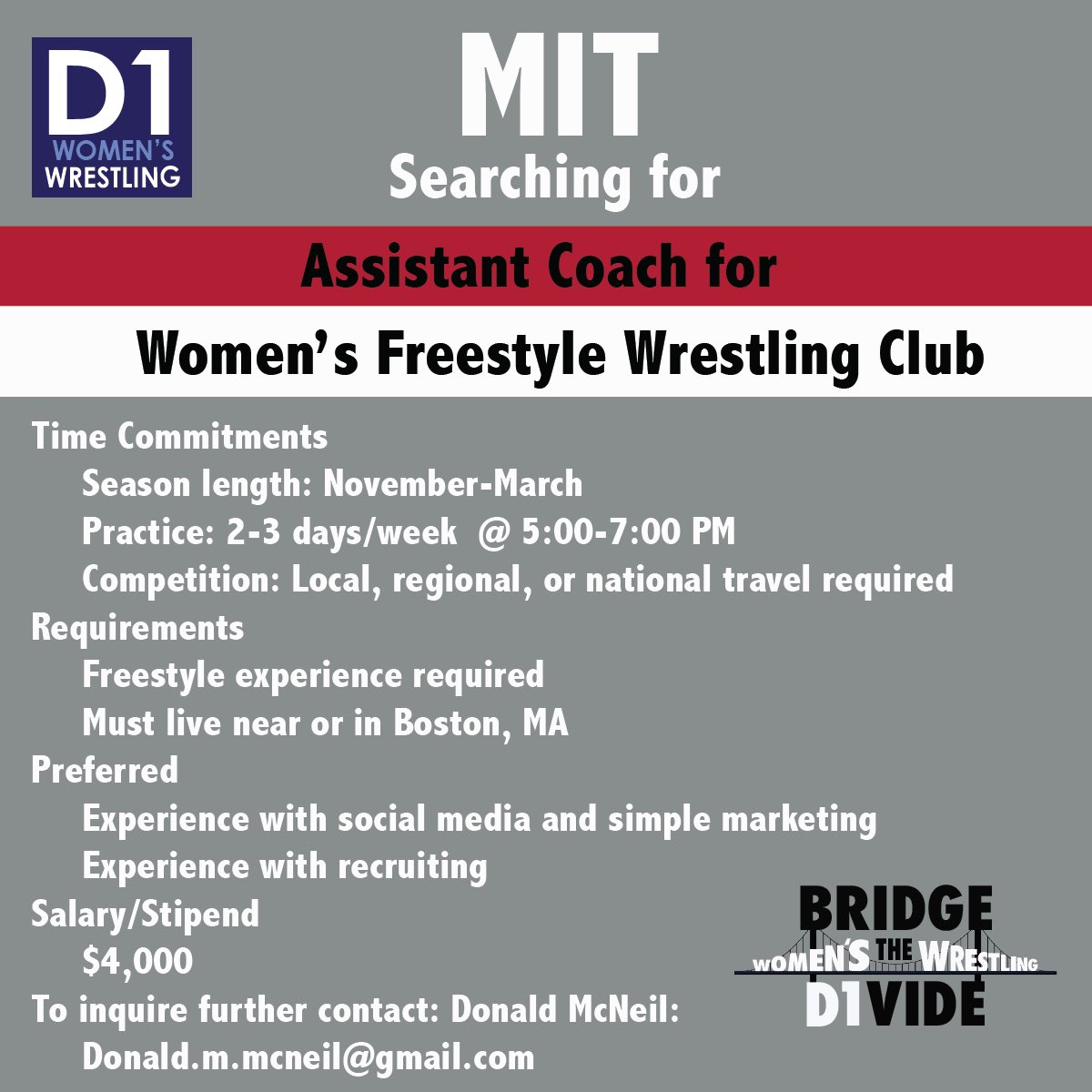 Division l Women’s Wrestling tweet media