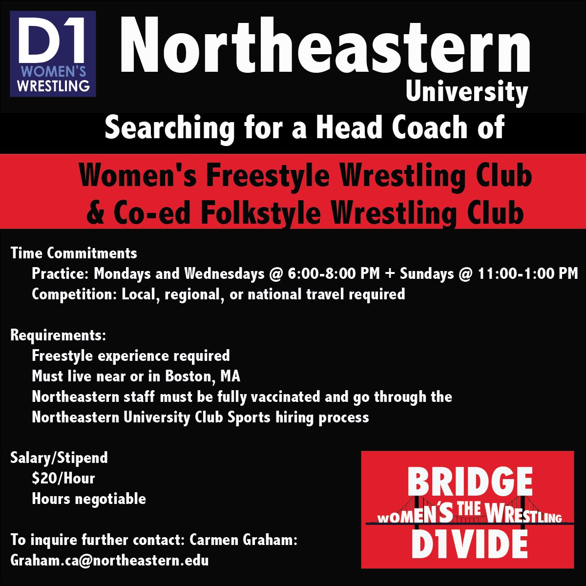 Division l Women’s Wrestling tweet media