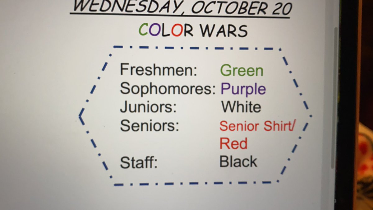 LpoolStudentAct's tweet photo. Color Wars on Wednesday!!! https://t.co/VjiYLBkNMF