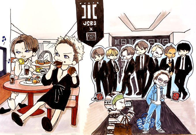 三代目jsoulbrothersのtwitterイラスト検索結果