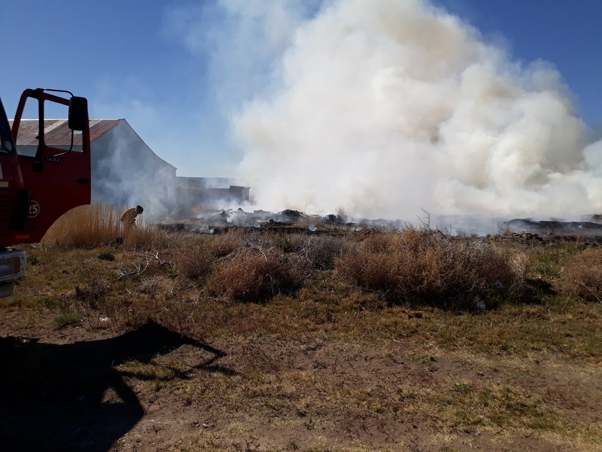paso_104's tweet photo. #BOMBEROS  #VOLUNTARIOS  |

#PasoDeIndios 🚒

 🔸️Hoy Realizaron quema de maleza Controlada 
en lugar Urbano de la Localidad.  👨‍🚒👩‍🚒 https://t.co/aoVPkjoLAR