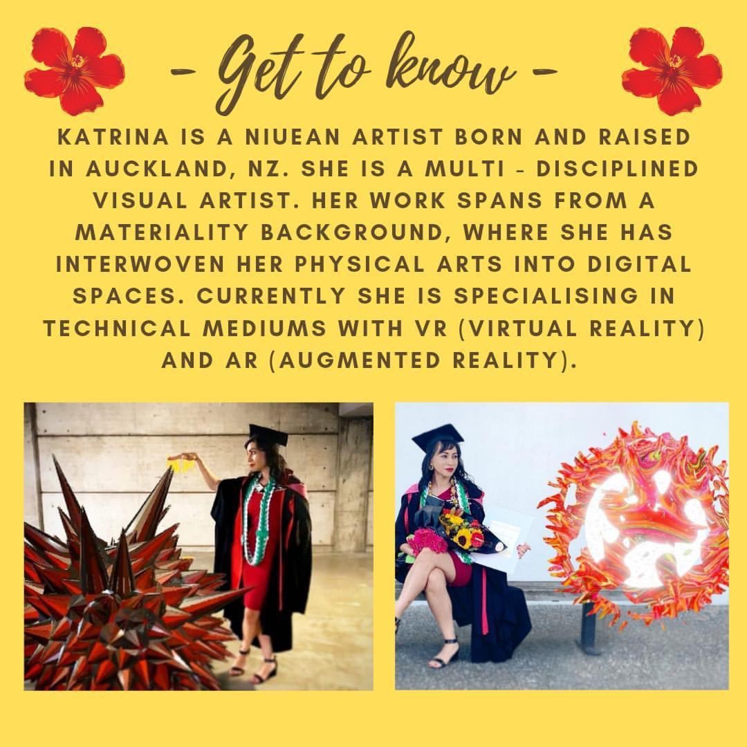 katrina_10514's tweet photo. In celebration 🎉 of Niuean Language 🇳🇺 week. I was invited by Te manawa, to share a bit of insight to my creative background, being a local Niuean, Artist & Designer in Waitakere.
Faahi Tapu he Vagahau Niue
#niueanlanguageweek #niue #creative
https://t.co/hqAhBc71bZ https://t.co/g3mRouDhHP