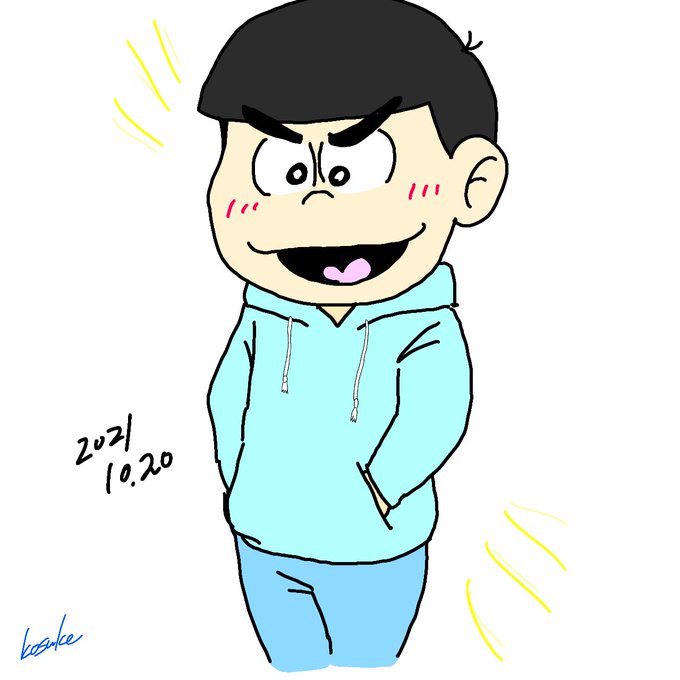 カラ松くんのtwitterイラスト検索結果 古い順