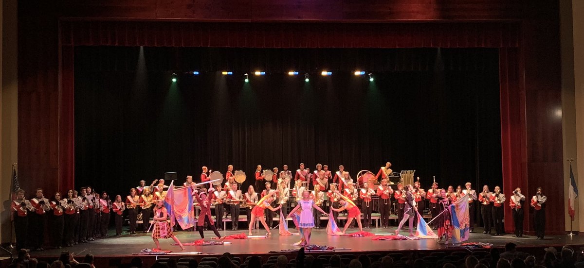 cakuker's tweet photo. Alice’s final ride was magical! Way to go Force! @SLMusicDept @shakethelakes https://t.co/xOjwpSz67q