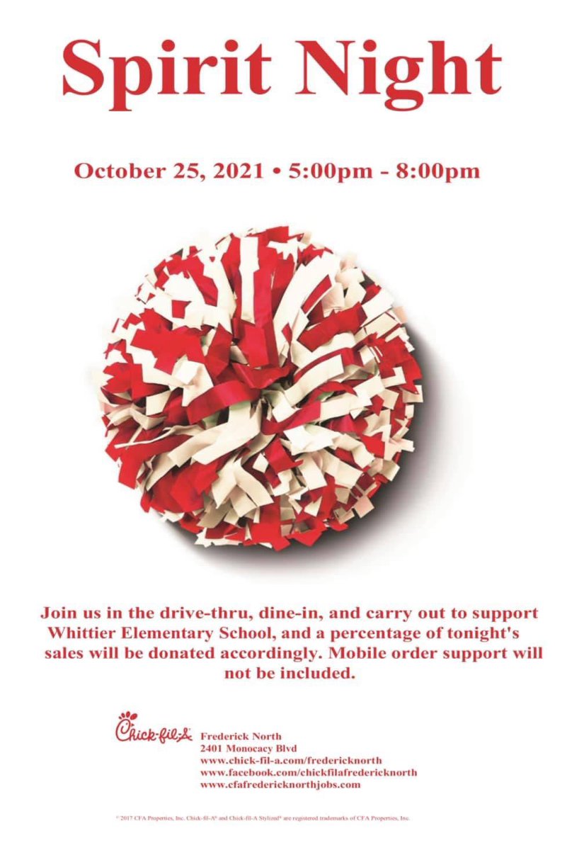 Take a night off from cooking. Support our PTA- they have great plans and need our help to make them a reality. I’ll be there 5-8 to say hello:-)