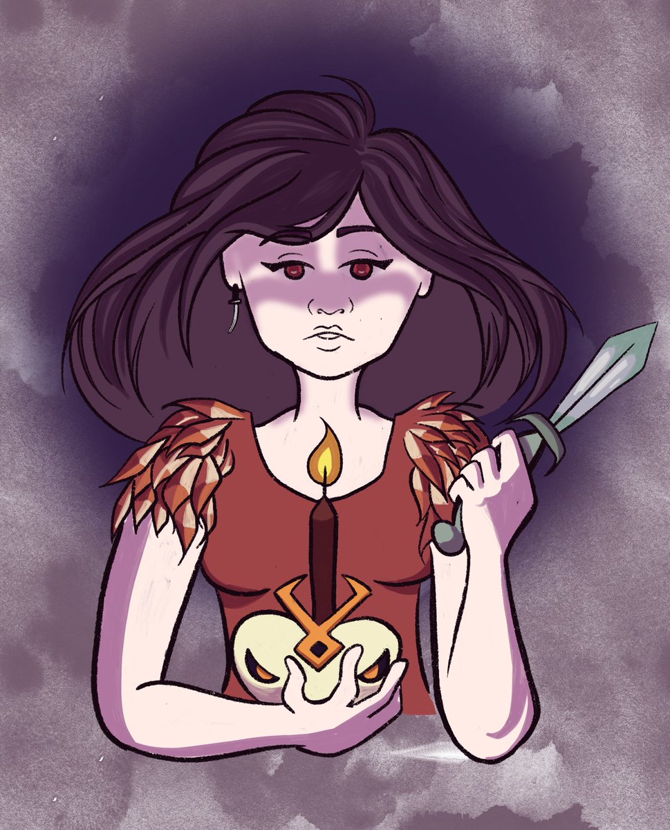 goblingrlgaming's tweet photo. next up in the witch series is @JeweledPhoenix ! my love, my first commission recipient, and my very first mod 💚 if you love chill vibes and shit hard games, check her streams out! #TwitchStreamers https://t.co/FMqSOT1FMc