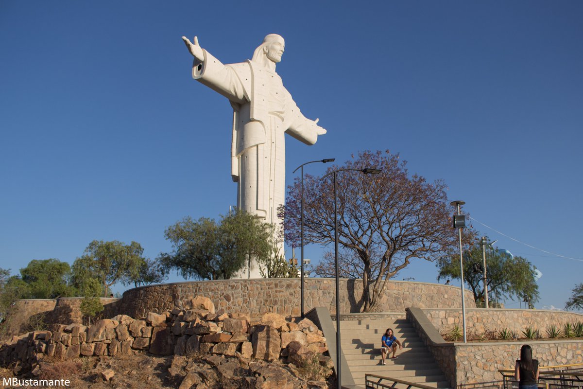 Cristo de la Concordia en la Ciudad de Cochabamba en Bolivia.