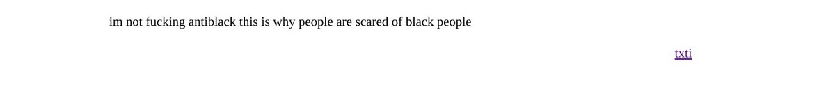 // antiblackness , racism

Our first otd bad take is from @/filipinoOTD ! They don't see how this txti is at all racist/antiblack, and it's just overall very gross