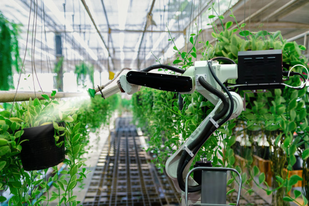 balajis's tweet photo. Robotic agriculture, robotic manufacturing, robotic retail, robotic delivery. https://t.co/EwEenOLPgT