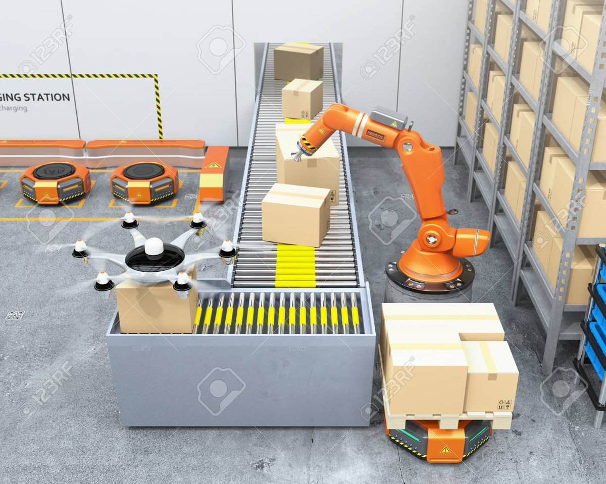 balajis's tweet photo. Robotic agriculture, robotic manufacturing, robotic retail, robotic delivery. https://t.co/EwEenOLPgT