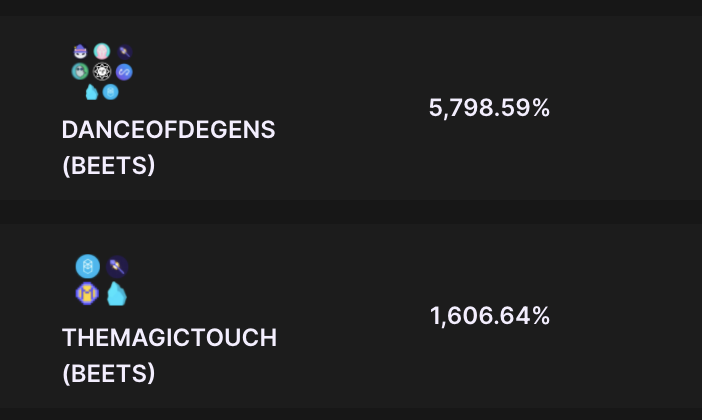 kogecoin's tweet photo. 🎉 We just added two new vaults for @beethoven_x! Check out the Dance of the Degens and the Magic Touch in the Fantom edition of https://t.co/GbkOBX6nXs.

#KogeFarm #YieldFarming #DegenFarming #AutoCompoundingVaults #Defi https://t.co/sNvc7i5IMg