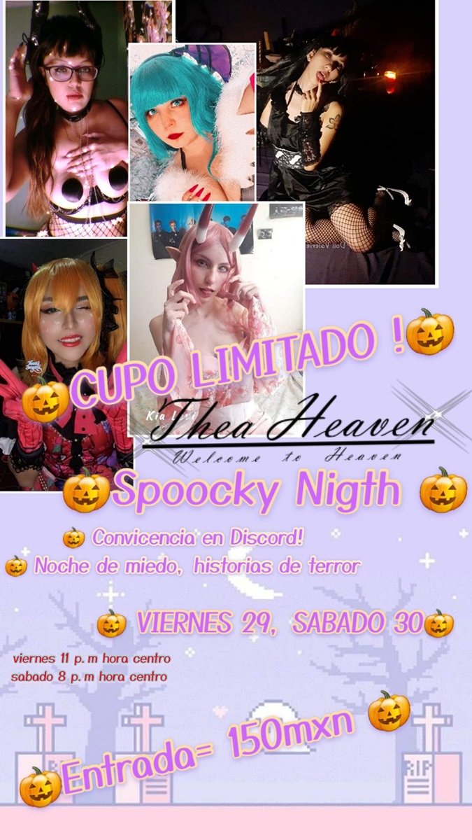 TheaHeaven_'s tweet photo. Contacta con nosotros o nuestras diosas para más info 
@DaniiCross_  @KiaLeviCosplay  @doll_valerietw @tuxedosama @DanyMt8 https://t.co/cREhEjGpzQ