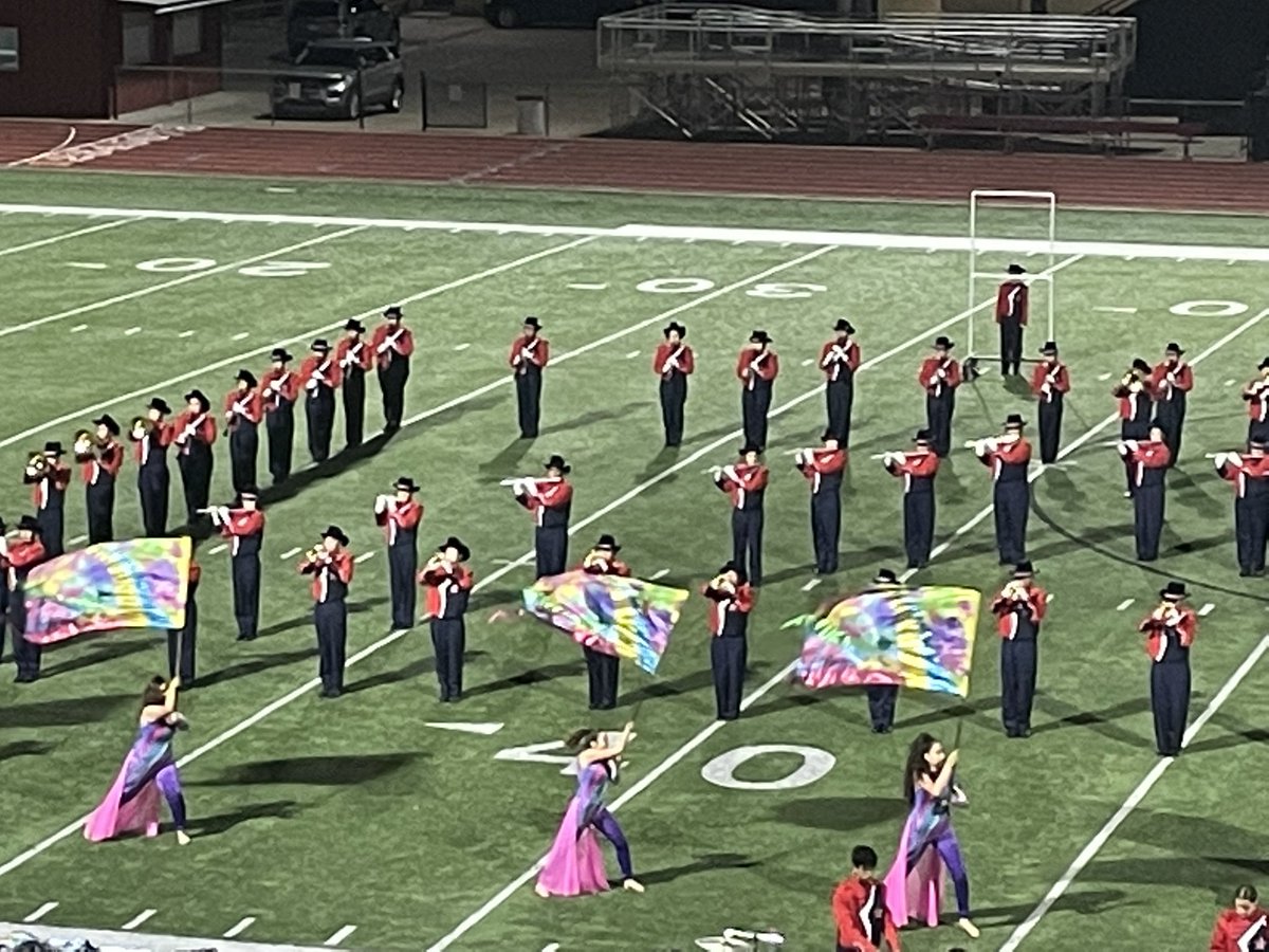 RedDemonSports's tweet photo. Outstanding performance by the Pride of Southwest Kansas at the WAC Marching Festival. #WinTheDay https://t.co/ew1j2okHDJ