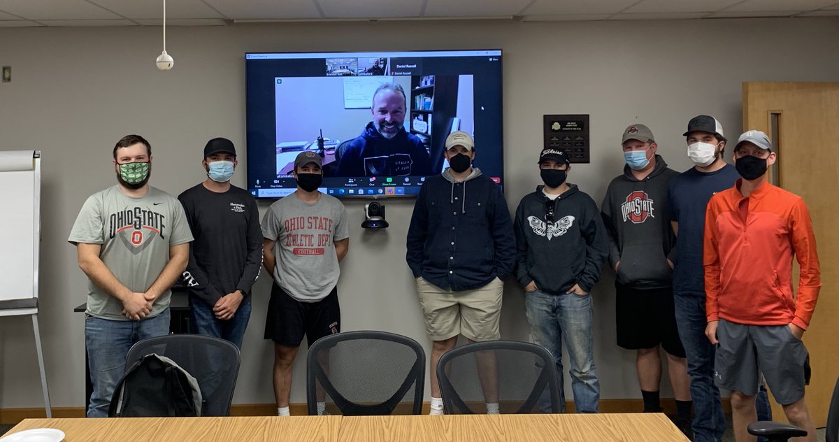 Huge thank you to <a href="/jballard1/">John Ballard, CGCS</a> for taking time out of his busy schedule to talk with some of our OSU turf students about the <a href="/ValhallaGrounds/">ValhallaGroundsCrew</a> crew, internships,importance of networking and their ongoing bentgrass to zoysia fairway renovation. <a href="/OSU_HortCropSci/">Ohio State Horticulture and Crop Science</a> <a href="/osuturf/">Ohio State Turfgrass</a> #buckeyeturf