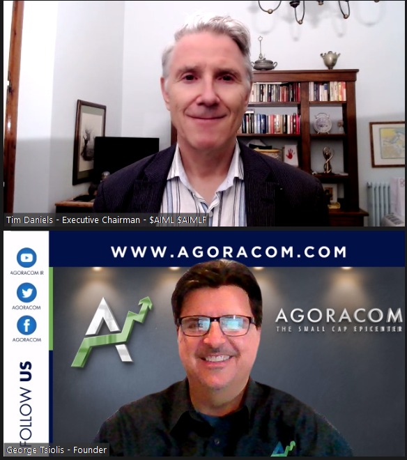 AGORACOM's tweet photo. INTERVIEW ALERT! ๐ @AIMLinnovations AI/ML Innovations Exec Chairman Tim Daniels
* $AIML "AI Rx" Preps Imminent Launch into U.S. Market
* $AIMLF #Tech2Heal & #App-based Qookka Live Offer #Wellness & #HealthTech Products
$PFM $DM $ADK #AI
Stream Now: https://t.co/xw88Yk1Eg3 https://t.co/zQMHLBjYqS