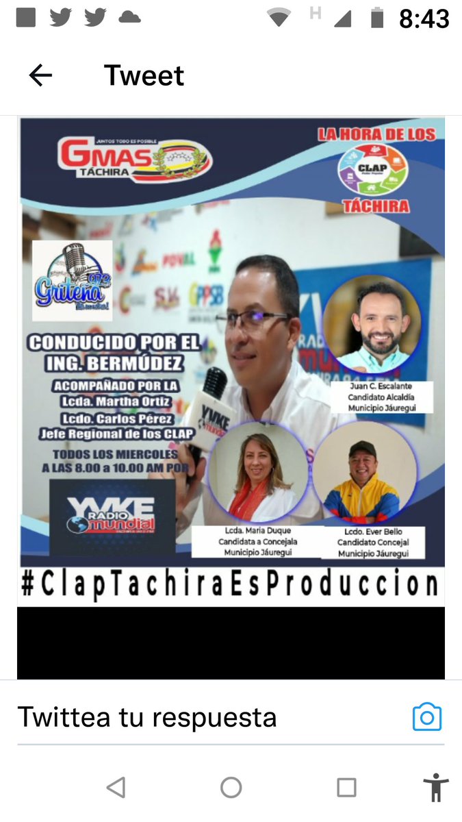 Clap RICAURTE II, Los Teques SC tweet media