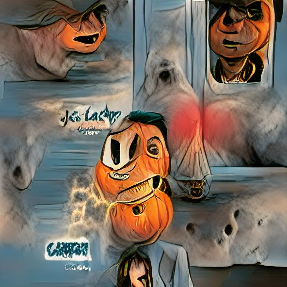 Aaron_Sanders's tweet photo. "Spooky Jacks"
1/1 ed @opensea available for .035 eth
Click -> https://t.co/inDk6ewf2R to check it out!
#nfts #nftdrop #nftcommunity #nftart #nftartwork #nftcollectors #nftartist #photography #vqganandclip #aiart #spookyguy #YardBird https://t.co/3pQJ7etAcf