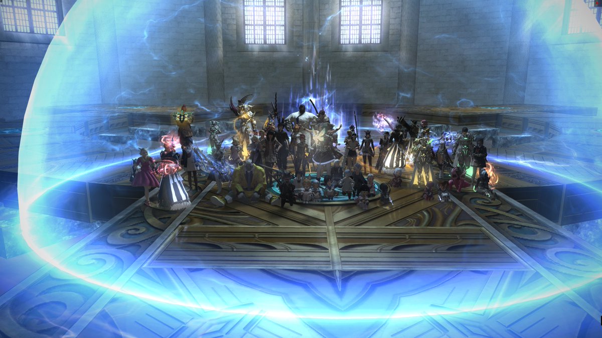 CitadelLight's tweet photo. BA run today where 12 people got a new achievement for either 5 or 10 clears! Congratulations Everyone! #Eureka #BA #COL #FinalFantasyXIV #Ozma #LightDC https://t.co/Bx4M8bxmI9