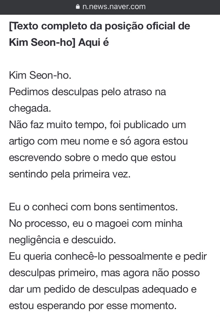 dorameiradiary's tweet photo. bom gente, essa é a carta de desculpas do seon ho… https://t.co/h7isGngmXM