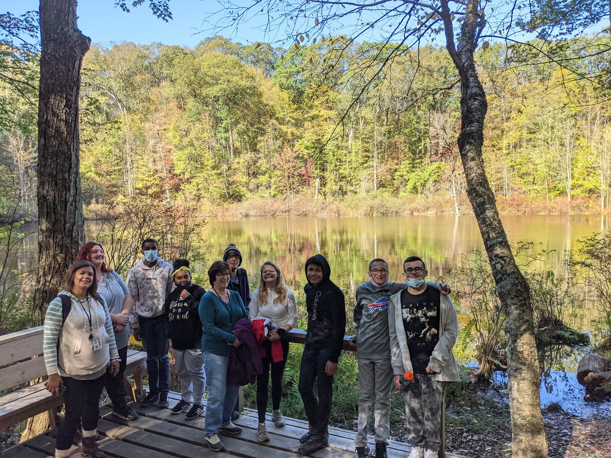 Mrs_Visca's tweet photo. Our kids loved learning about the owl sanctuary today at Wild Wings in Mendon ponds. We were even able to view their resident Bobcat and baby foxes! Such a great ecosystem to explore and learn within 💙💛 https://t.co/7PYw12KFOj