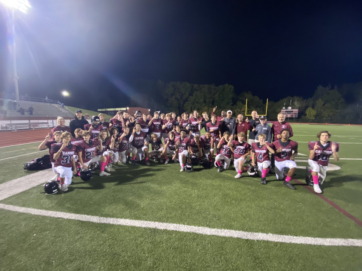 Cannon Football (@cannoncougarsfb) on Twitter photo Congrats to the Cannon JV Football team on their perfect, undefeated season! Huge win tonight over Metrolina to go 7-0 on the year! #thewarriorway #tradition <a href="/CannonAthletics/">CannonAthletics</a> <a href="/CannonSchool/">Cannon School</a> Congrats to the Cannon JV Football team on their perfect, undefeated season! Huge win tonight over Metrolina to go 7-0 on the year! #thewarriorway #tradition <a href="/CannonAthletics/">CannonAthletics</a> <a href="/CannonSchool/">Cannon School</a>