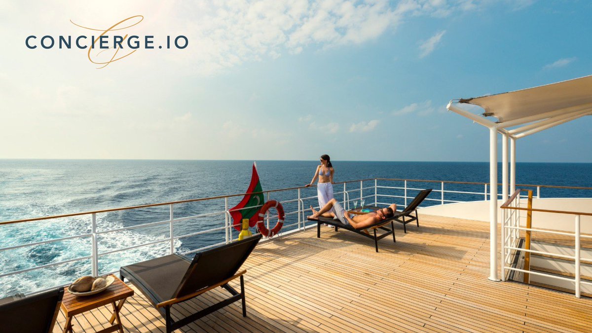 Sipping on a glass of champagne, enjoying a beautiful sunny day, with the fresh ocean breeze running through your hair. You feel a sense of peace, serenity, and freedom, knowing you can go wherever you wish. 

This is Concierge.io 

#TravelUnlikeAnyOther 

$BTC