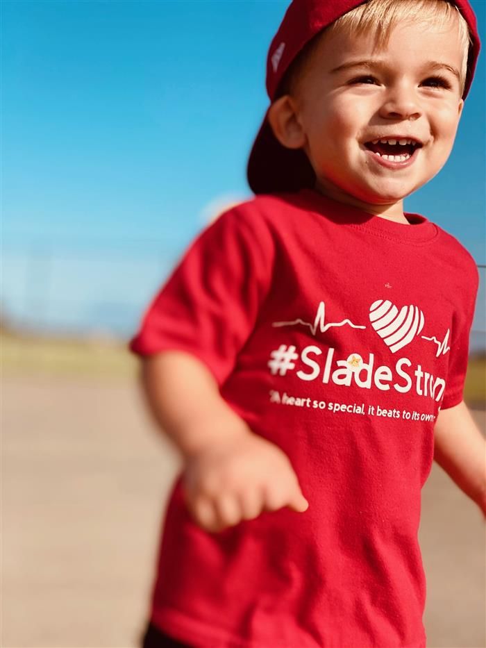 Slade Middlebrook, a student at Little Buccaneers GISD Staff Childcare Center, was honored at Monday's school board meeting for being named the American Heart Association’s National Heart Hero. Read more: buff.ly/2Z1WFt1 #GISDLead #GISDEngage #GISDInnovate #SladeStrong