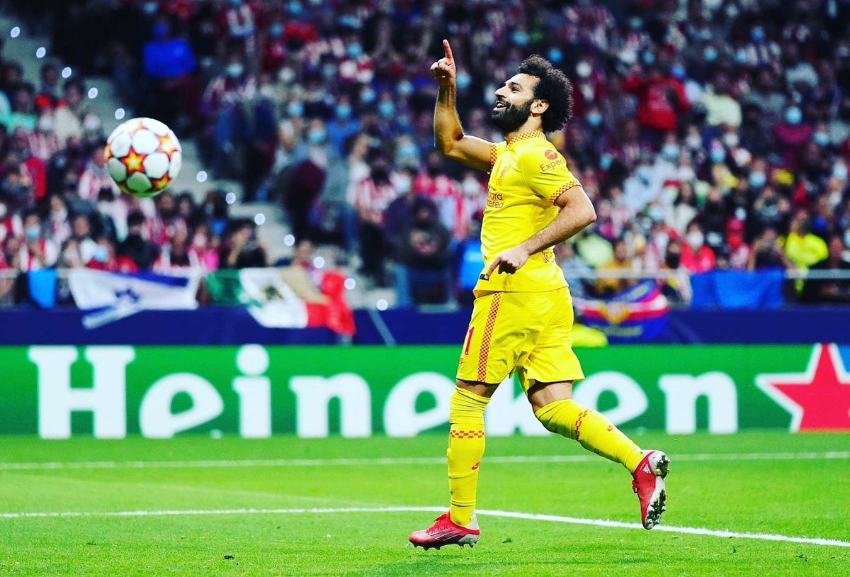 deportsp's tweet photo. Con doblete de Mohamed Salah  #Liverpool derrotó 2-3 al Atlético Madrid en el Wanda Metropolitano en partidazo de ambos equipos los Red son líderes del Grupo B 9 pts #UCL https://t.co/zGZirxInQl