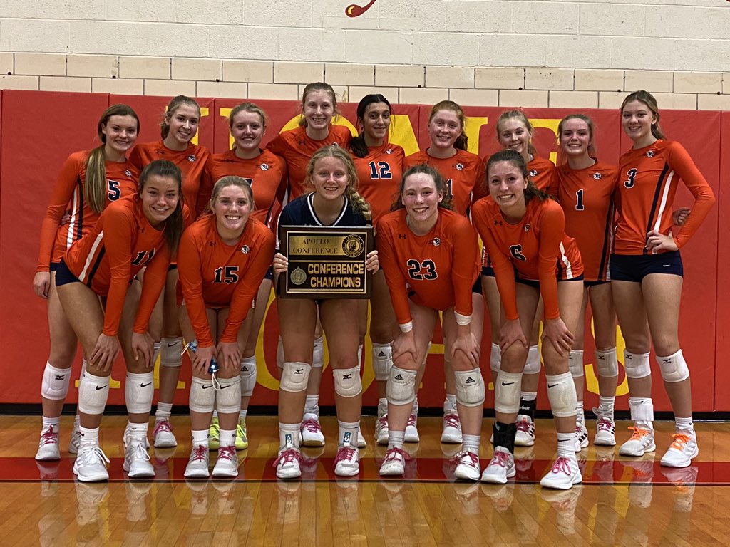 Mahomet-Seymour volleyball defeats Charleston in straight sets to claim a share of the Apollo Conference Championship.  Allen with 8 kills, Zerrouki with 6 kills, Orton with 5 kills, and Evans solid on defense.  <a href="/mshsathletics/">M-SHS Athletics</a> <a href="/clikasNG/">Colin Likas</a> <a href="/ngpreps/">News-Gazette Preps</a>