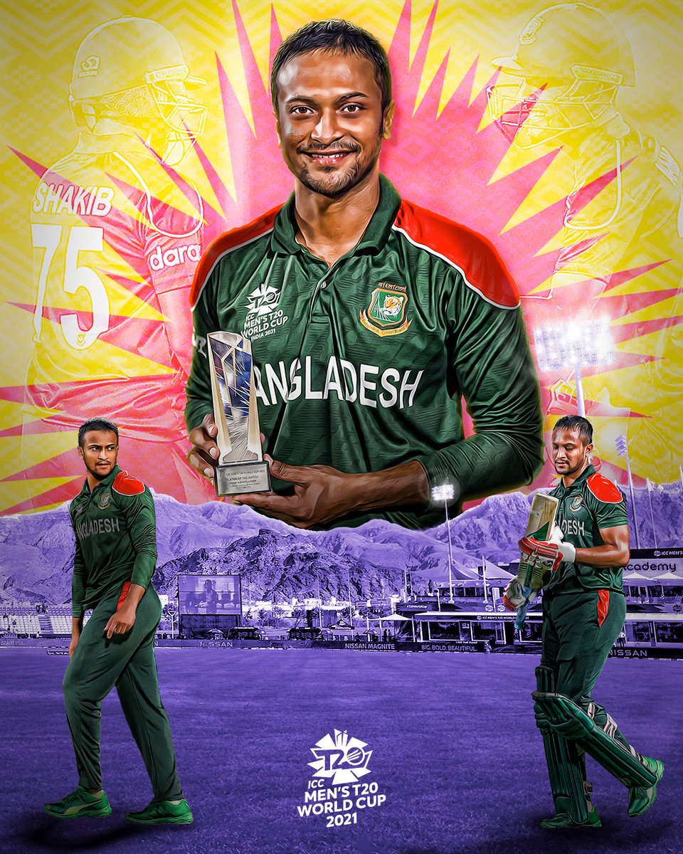 Sunday: Becomes top wicket-taker in men's T20I history 📈
Tuesday: An all-round brilliant display 💥

<a href="/Sah75official/">Shakib Al Hasan</a> has come to play at the #T20WorldCup