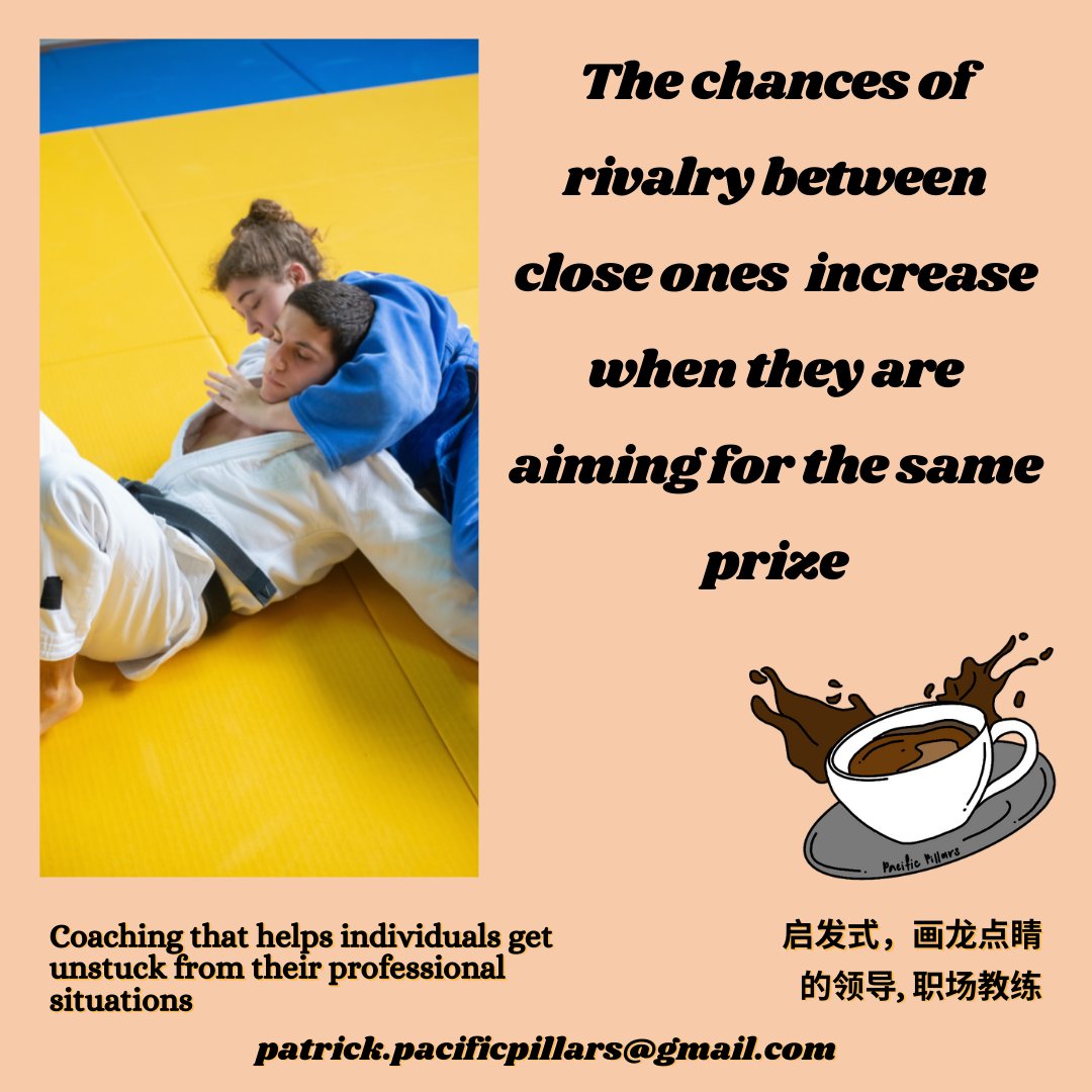 PacificPillars's tweet photo. #Wisdom2Reign

Rivalries increase when people in close relationships are aiming for the same summit, according to social psychology research. Significant implications for couples, siblings in business, and best friends.

#Coaching
#FamilyBusiness
#VentureBuilding
#RetainedSearch https://t.co/IVONKoVFqj