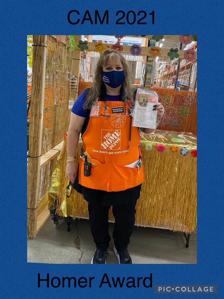 GiordanoChrissy's tweet photo. Homer for Driving CAM! Thank you so much! #0275 #lovemyjob@THD!!! ⁦@M5Lorie⁩ ⁦@mmAnderson919⁩ ⁦@StacyLBro⁩ ⁦@GMFB_Kimberly⁩ ⁦@SarahFarrellTHD⁩ https://t.co/tCbjIrxxs5