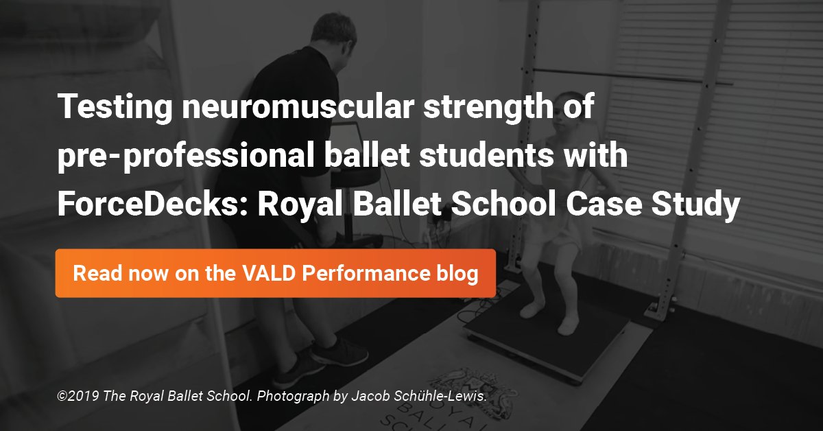 Have you ever wondered how pre-professional ballet school students train, and which tests they use to measure neuromuscular strength using force plates? Read download the full case study with @royalballetschool 🔗 bit.ly/3fIdKfH