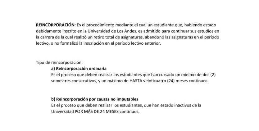 orefiula's tweet photo. Atención: Información sobre el  proceso de Reincorporación (Leer detenidamente cada uno de los pasos a seguir) https://t.co/14Zf58tOoU