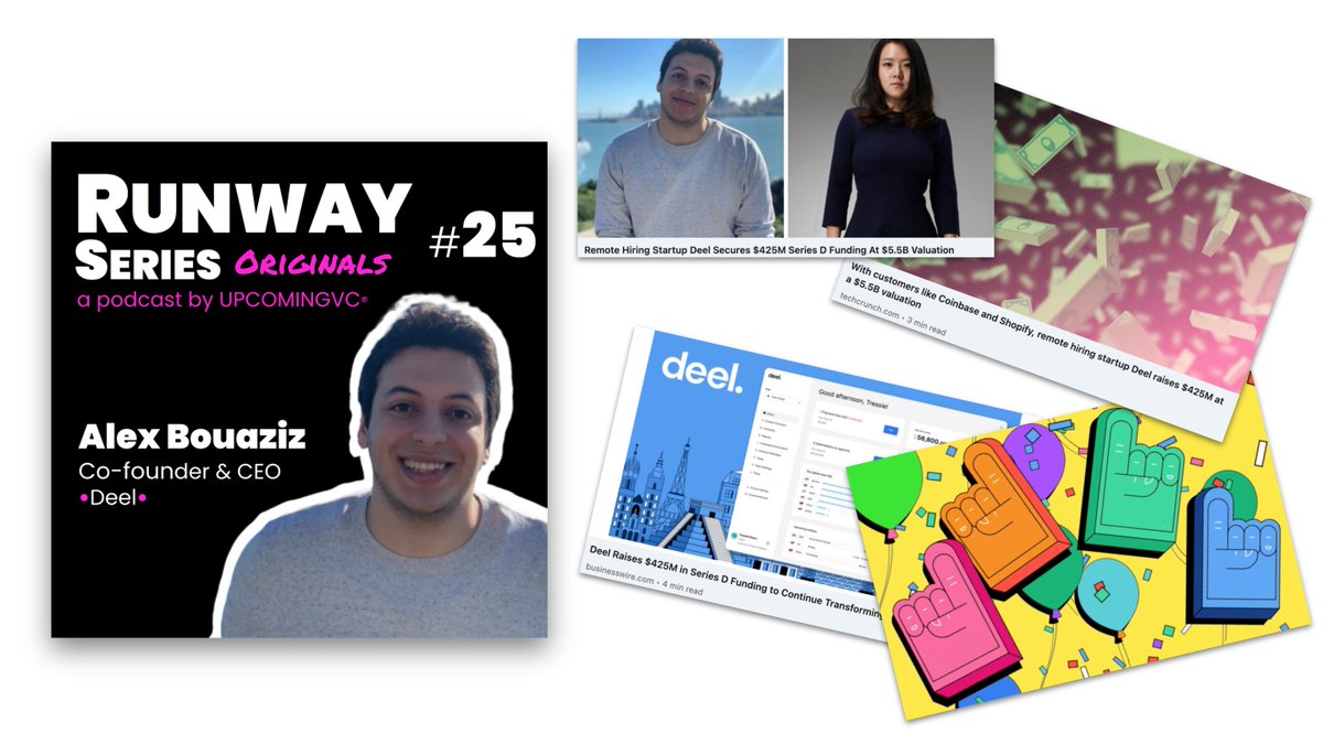 We can now *safely* say that we've helped <a href="/deel/">deel</a> raise 3 rounds of funding!

{Time for a shameless joke in case you did not get it 😉}

"Back-in-time" little thread 🧵

1/x

#podcast #runwayseries #venturecapital #venturenotes #remotework #wfh #futureofwork