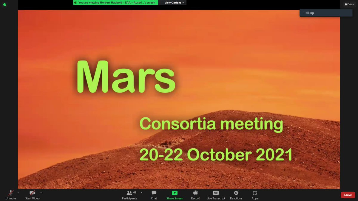 The eLTER Mars meeting has started! 👩‍🚀👨‍🚀

An overview of the projects' status, elaboration of eLTER's long-term impact, as well as a Standard Observations consultation will mark the beginning of the 2-day-long working meeting. 

#ecosystems #biodiversity