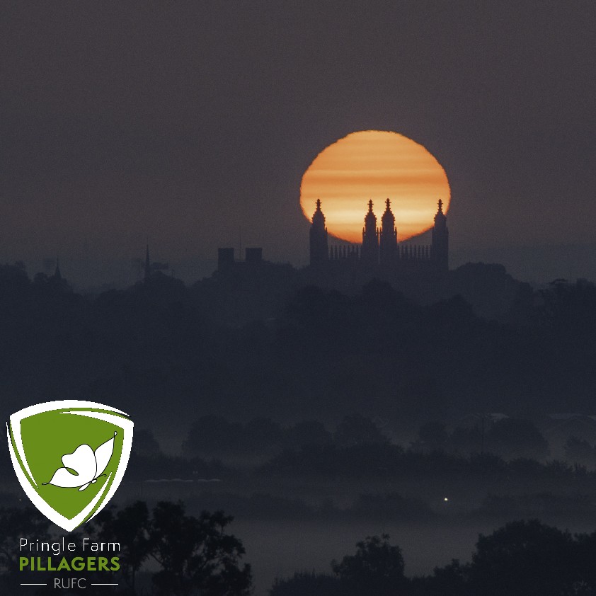 As the sun rises over the city, Pringle Farm Pillagers are ready for today's matches at @CURUFC  - make sure you're there!

#pillagers #pringlefarmpillagers #curufc

<a href="/RowlandWinter/">Rowland Winter</a> <a href="/RichieWills10/">Richie Williams</a> <a href="/tu12pou/">Sammy T</a> <a href="/benjaminjadams7/">Benjamin Adams</a> <a href="/clintcuthbert/">Simon K</a> <a href="/MikeGillick13/">Michael Gillick</a> @CURUFC