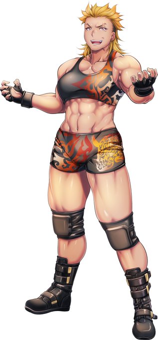 目が優しすぎたので修正した鬼のお姉さん 