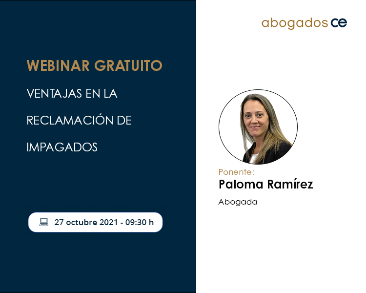 ceempresarial's tweet photo. 💥Tenemos nuevo webinar de abogados CE: Ventajas en la reclamación de impagados.

🗓 27 de octubre
🕐 9:30 hs
🗣 Ponente: Paloma Ramírez

👉 Inscríbete aquí: https://t.co/2cf421iRKB https://t.co/HFz8SqOU2e