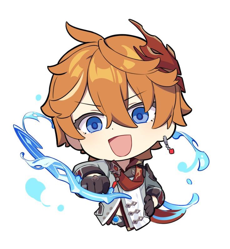 Myachiii's tweet photo. CHIBI CHILDE OMAGVEHSNS https://t.co/W6rMHs2Szs