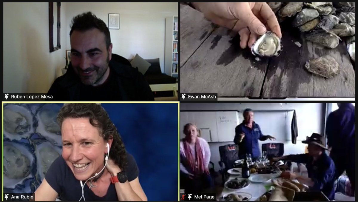 USydMSI's tweet photo. What a fantastic #oyster event! Thanks so much to our panelists for a very informative evening, and enjoyable oyster tasting! 
Watch this space for more events coming up! @DrAnaVC @DrABugnot @rubio_oysters 
@Sydney_Science @srap_ieap @SEI_Sydney @GRGusyd @SigOysters @eat_spanish https://t.co/t2wtr0bGJf