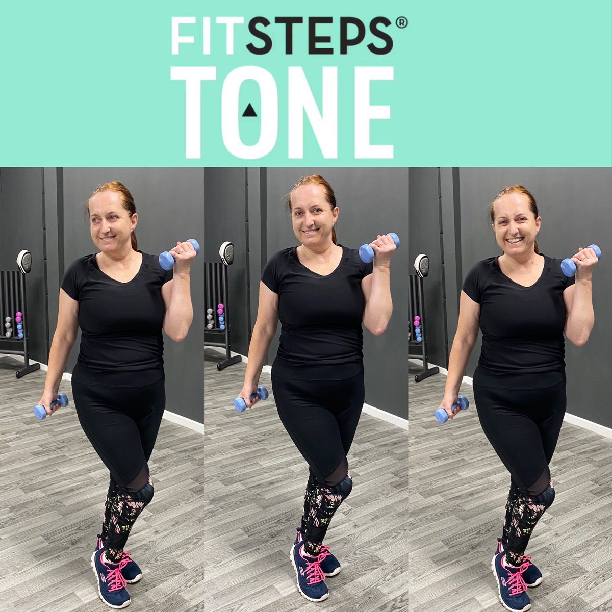 EFJarrow's tweet photo. FitSteps Tone is back! Strictly dance fitness toning with a band and hand weights. Suitable for all as low and high impact versions are taught. Four steps so easy to follow! Great for calorie burning and toning. 

Book now for Friday at 5.45 pm. Then FitSteps at 6 pm

#fitsteps https://t.co/r1CWPaJt0R