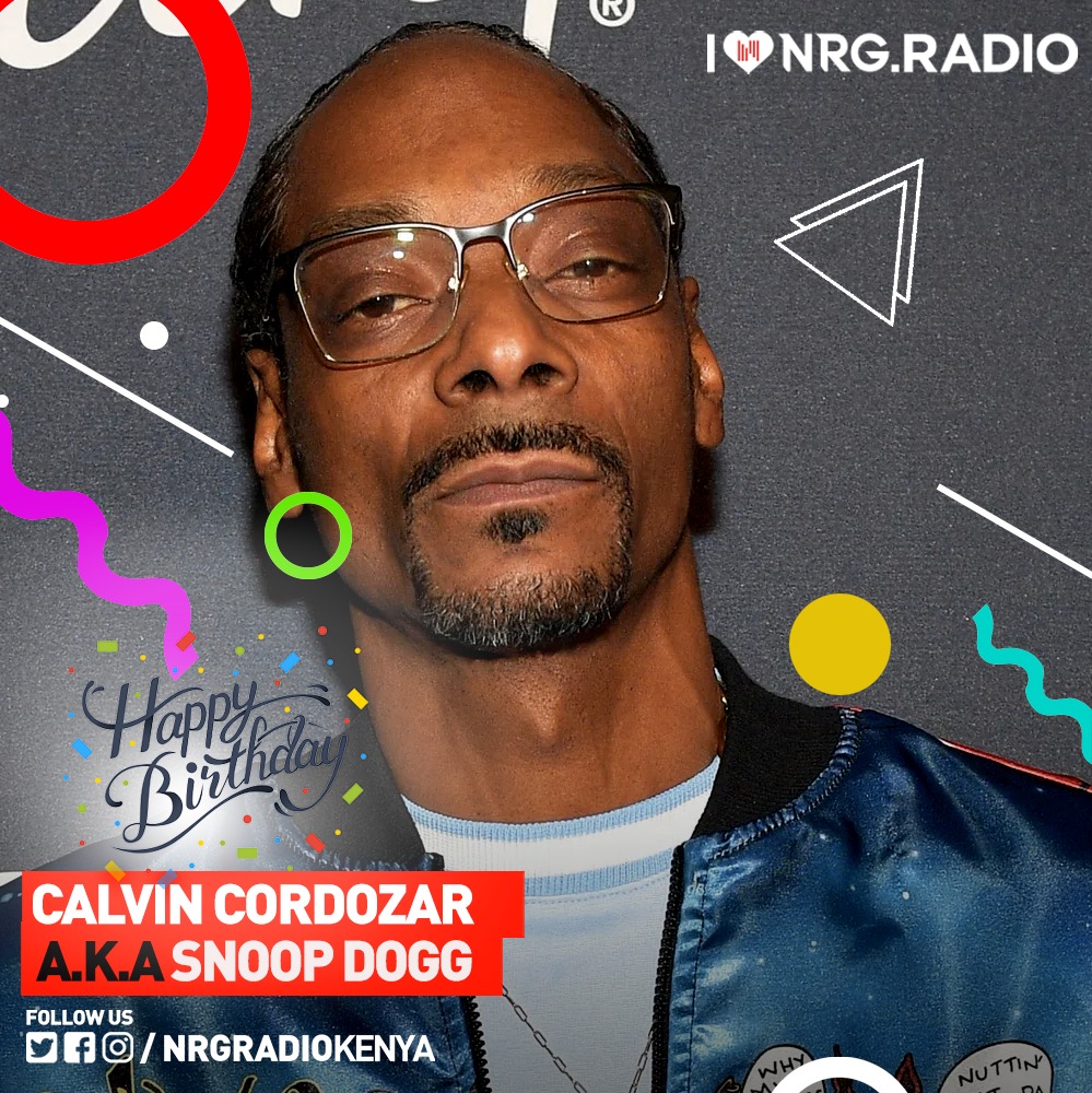 Happy 50th birthday  to American rapper,songwriter, actor and businessman, Snoop Dogg.   