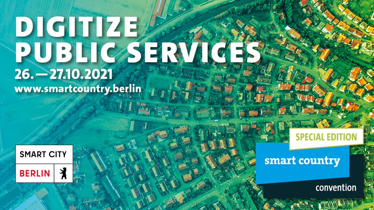 BerlinPartner's tweet photo. Die Smart Country Convention ruft zum Treffen nach #Berlin! 
Das Berliner Smart City Ökosystem präsentiert sich mit 10 Highlights im erfolgreichen BERLIN RUSH HOUR Format mit verschiedenen Themen, Projekten &amp; Netzwerken. Seien Sie dabei👉https://t.co/DybST2hydl https://t.co/7YmbXLOTBk