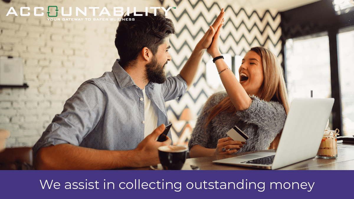 AccyGroup's tweet photo. Our effective and easy to use online services make recovering monies owed as easy as 1,2,3.

Accountability Solutions (Pty) Ltd assists its Members with getting back monies owed by listing default debtors on the Credit Bureaus’ databases.

Learn more. 👇
https://t.co/Xp1blmmEk2 https://t.co/t0VGUUe9QH