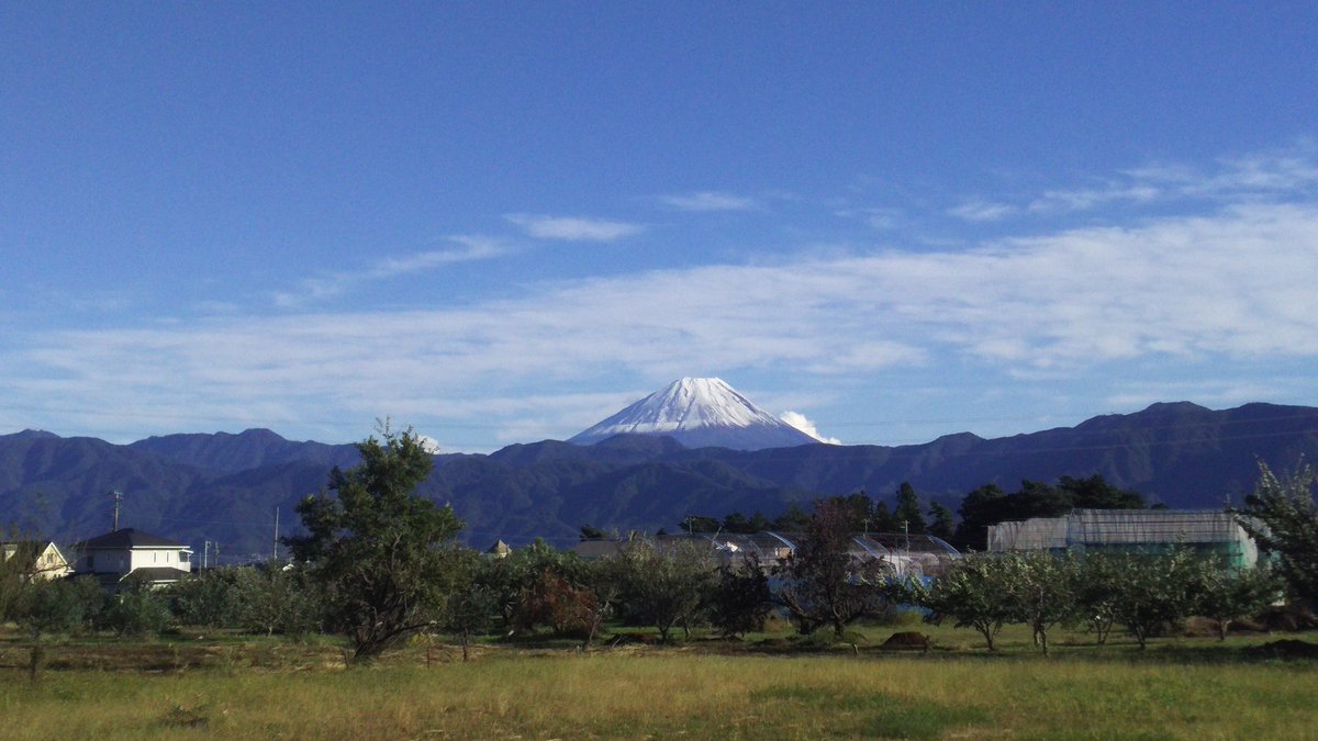 Mat2_vr5k3's tweet image. 富士山