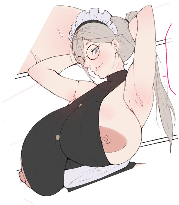 線画を鉛筆風にしてから線画作業が楽しくなった😊👍 