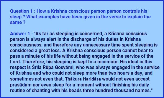 QA : Verse no. 6.17

Now, you can get these QA directly on your Android phone. Please download our Android App from 
<a href="/BhagvadGitaApp/">Bhagavad Gita App</a>