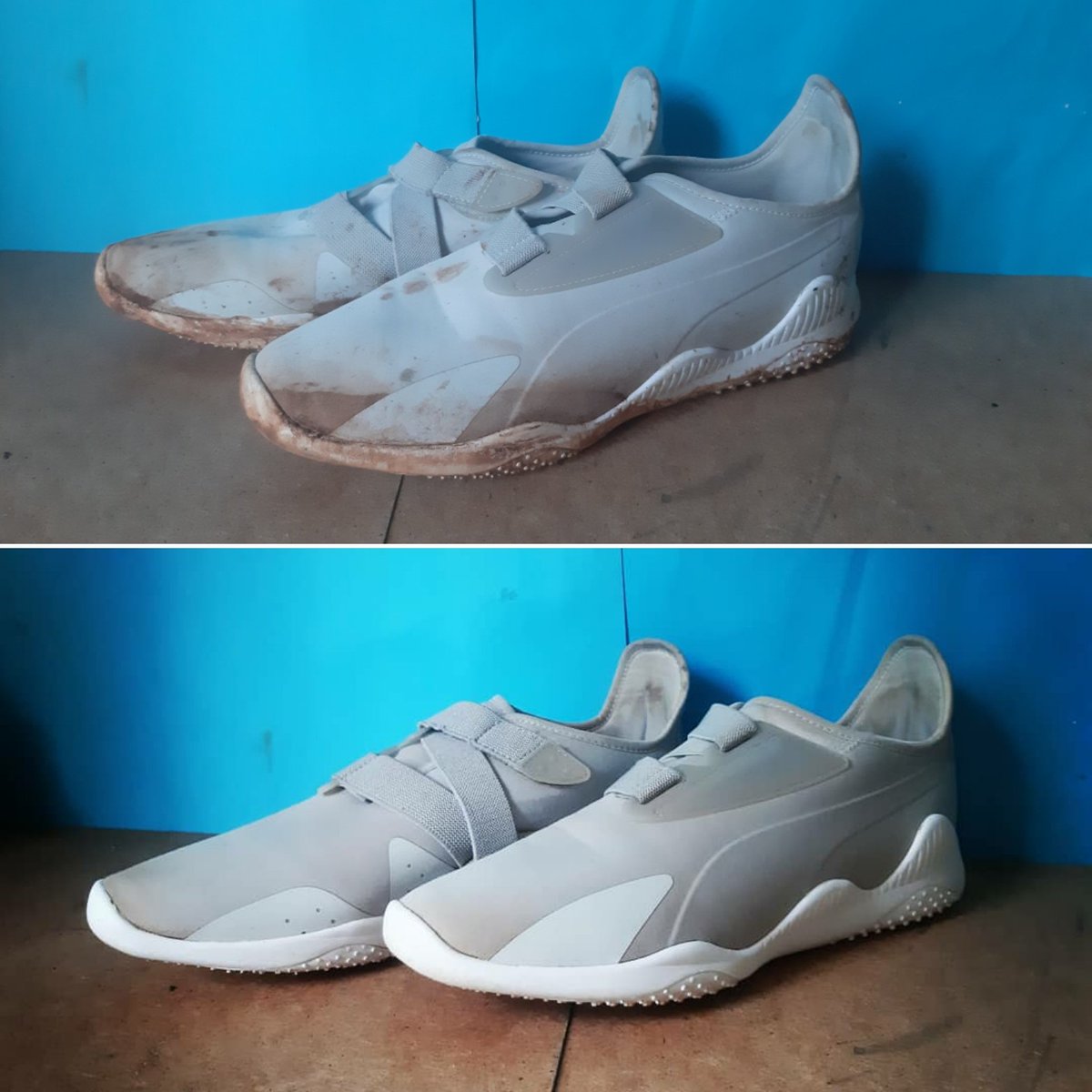 bespokesneakers's tweet photo. We provide the most convenient and affordable way to clean your dirty sneakers! From R85 plus free pick up and delivery! 
Just DM or email us at bespokeinfo101@gmail.com https://t.co/BAtOMPaOQ9